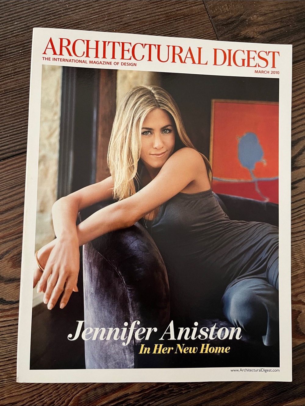 Architectural Digest Jennifer Aniston EXC